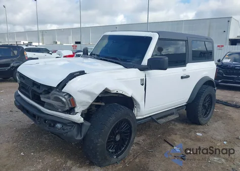 2023 Ford Bronco Big Bend z USA, uszkodzony, nr VIN 1FMDE5AH0PLB76376